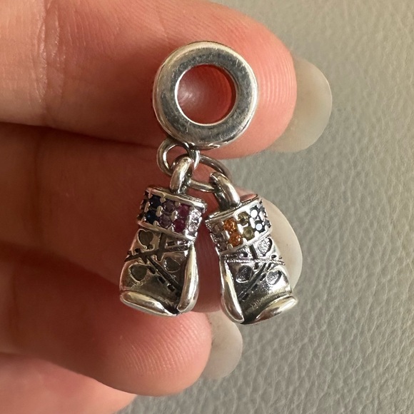 NWOT Pandora Boxing Silver Charm - Picture 5 of 13
